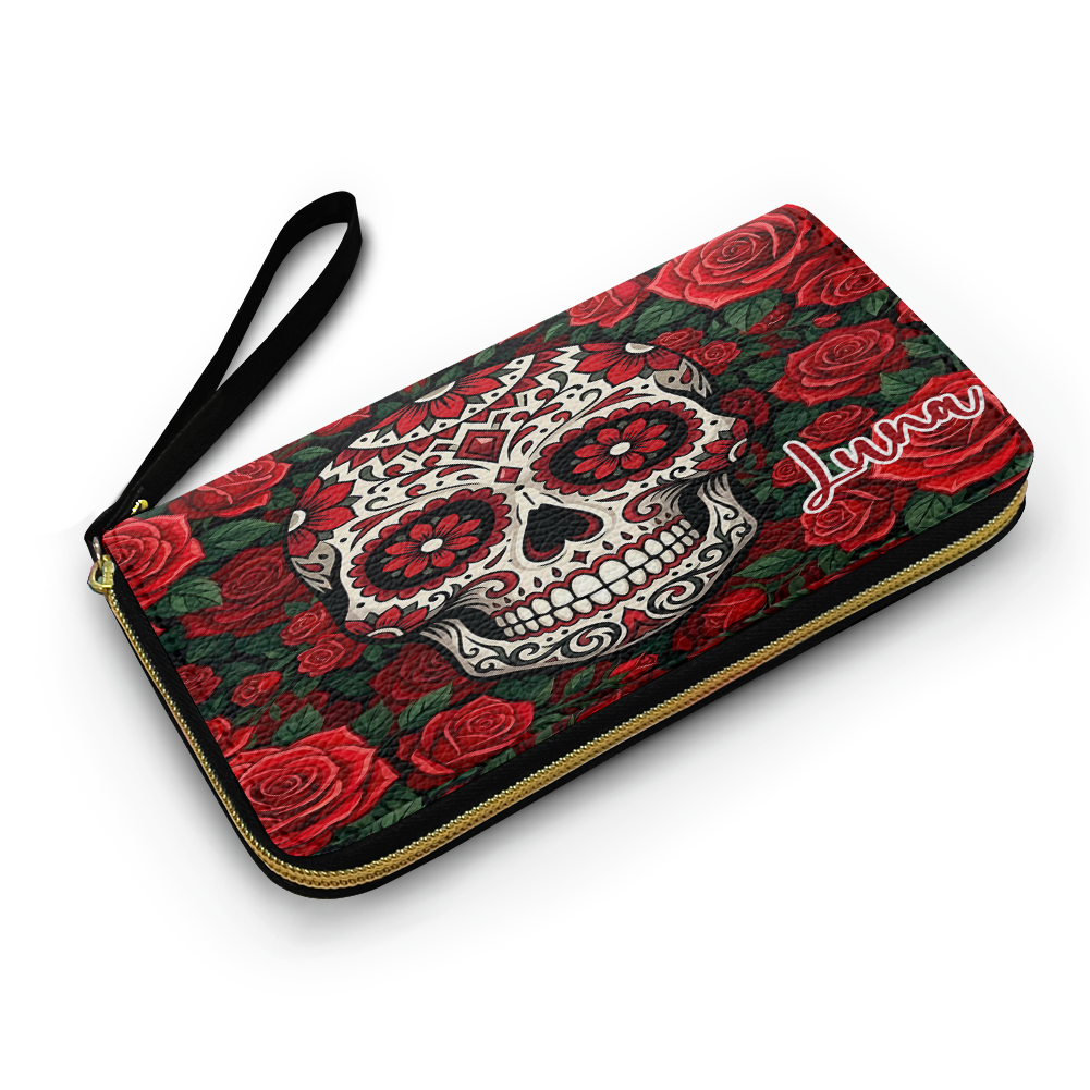 “LA SOMBRA” Personalized Leather Wallet Deal