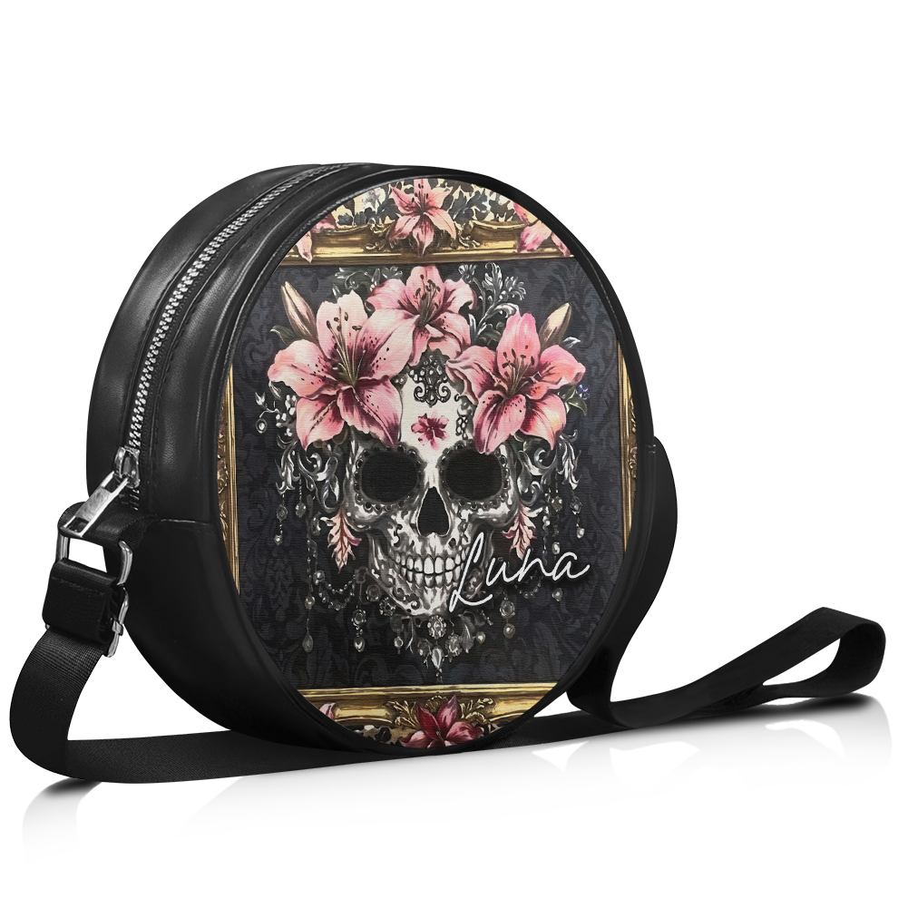 “ROSETHORN” Personalized Circle Crossbody Bag Deal