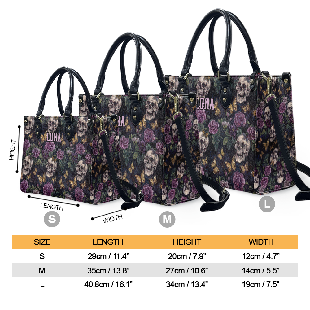 “NIGHTBLOOM” Personalized Leather Handbag Deal