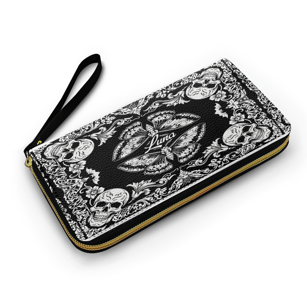 “MOURNWING” Personalized Leather Wallet Deal