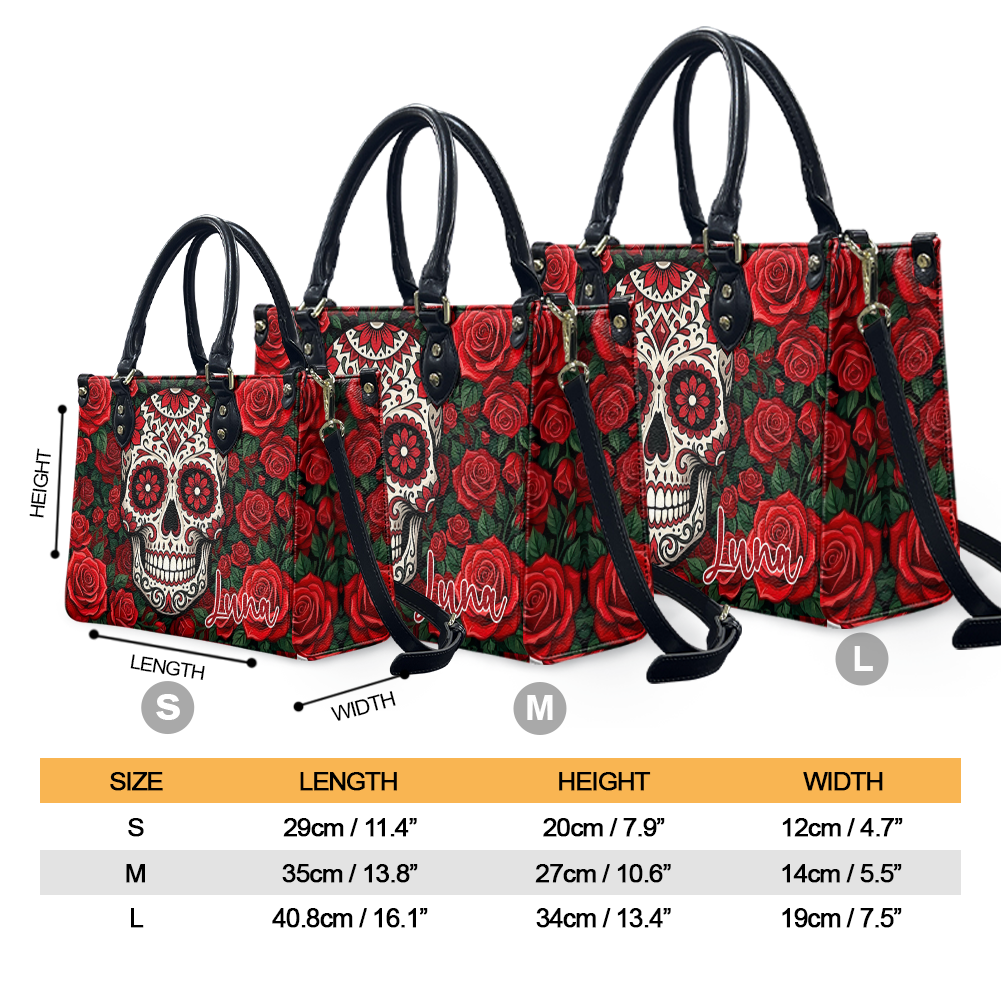 “LA SOMBRA” Personalized Leather Handbag Deal