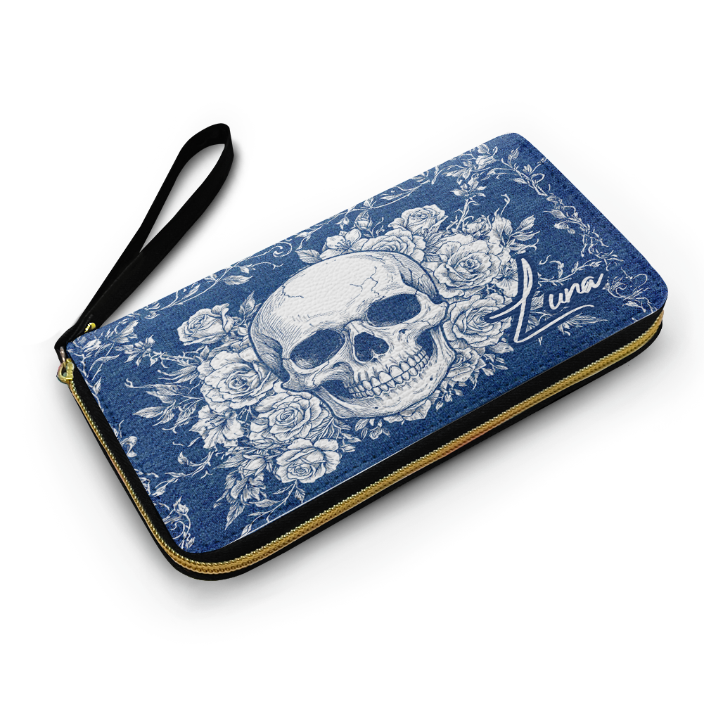 “FROSTVEIL” Personalized Leather Wallet Deal