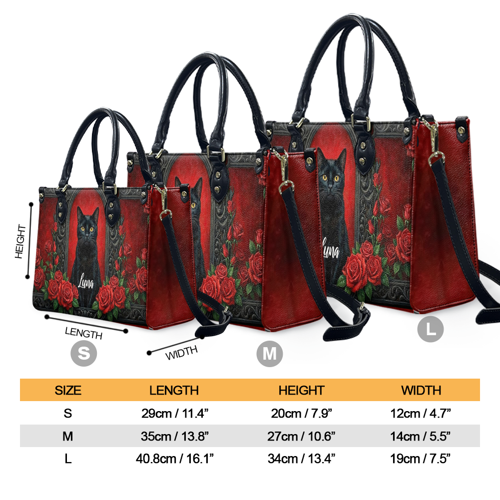 “EBONROSE” Personalized Leather Handbag Deal