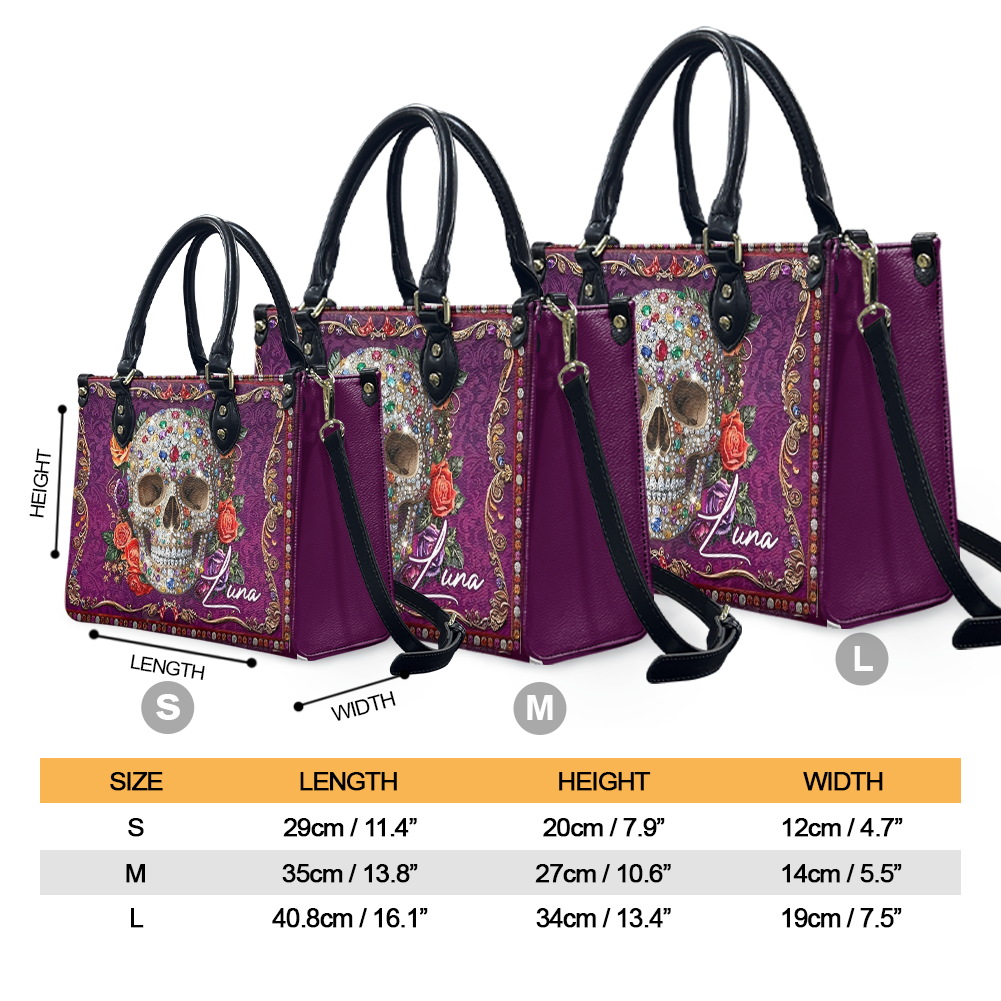 “CATRISSE” Personalized Leather Handbag Deal