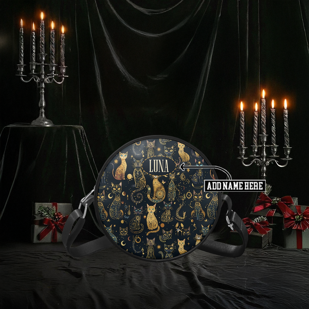 “SHADOWCAT” Personalized Circle Crossbody Bag Deal