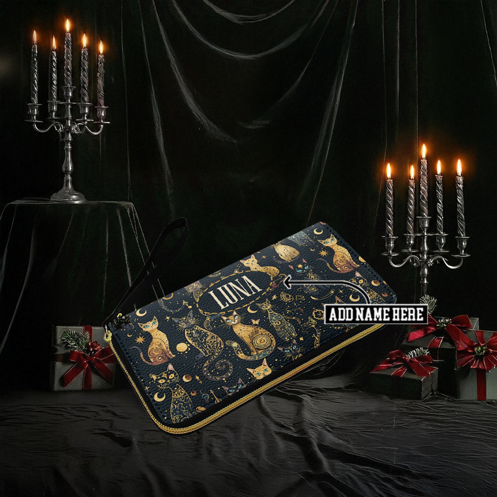 “SHADOWCAT” Personalized Leather Wallet Deal