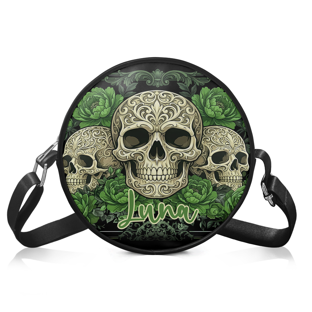 “CRIMSON IVY” Personalized Circle Crossbody Bag Deal