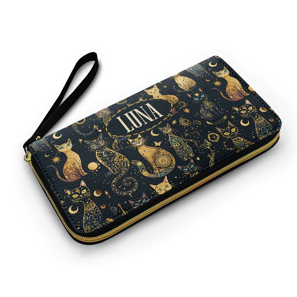 “SHADOWCAT” Personalized Leather Wallet Deal