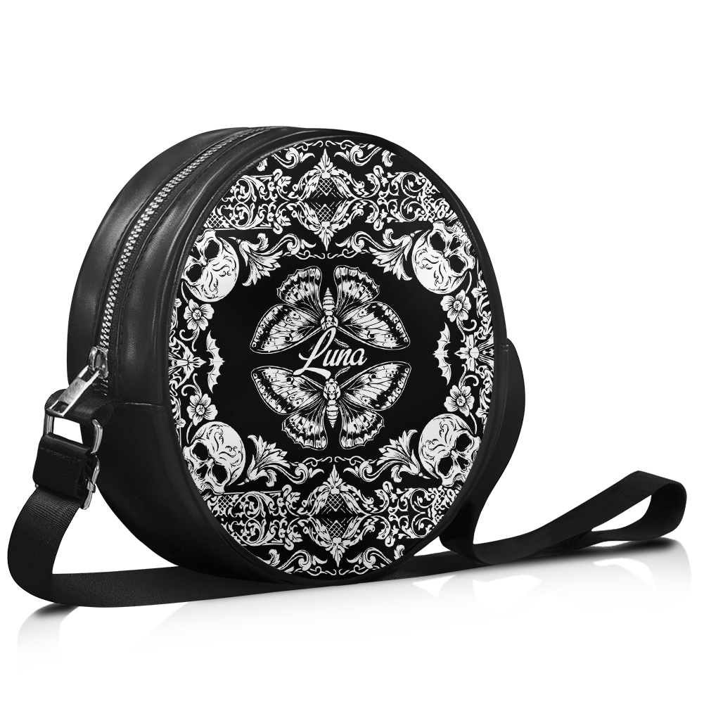 “MOURNWING” Personalized Circle Crossbody Bag Deal