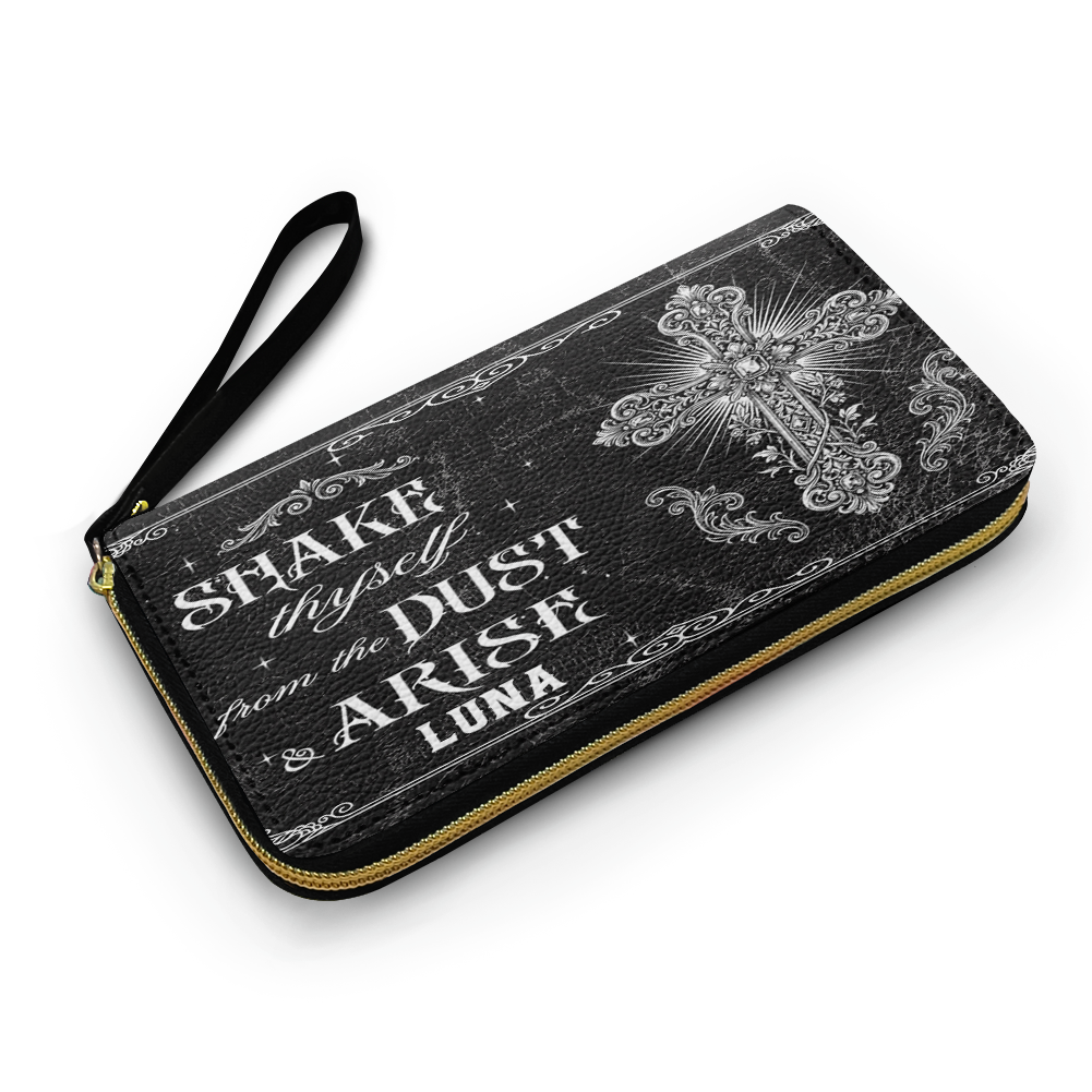 “ASHVEIL” Personalized Leather Wallet Deal