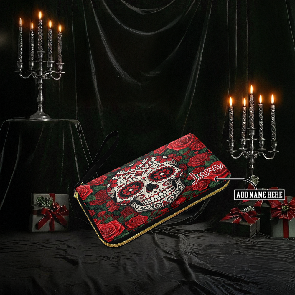 “LA SOMBRA” Personalized Leather Wallet Deal