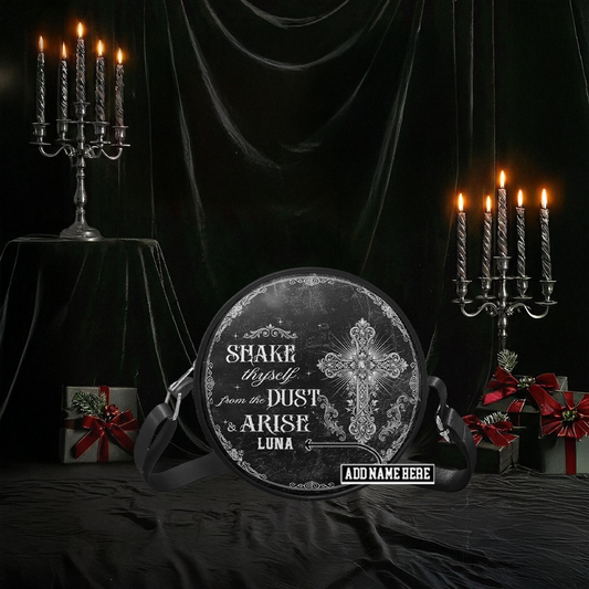 “ASHVEIL” Personalized Circle Crossbody Bag Deal