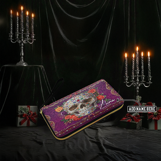 “CATRISSE” Personalized Leather Wallet Deal