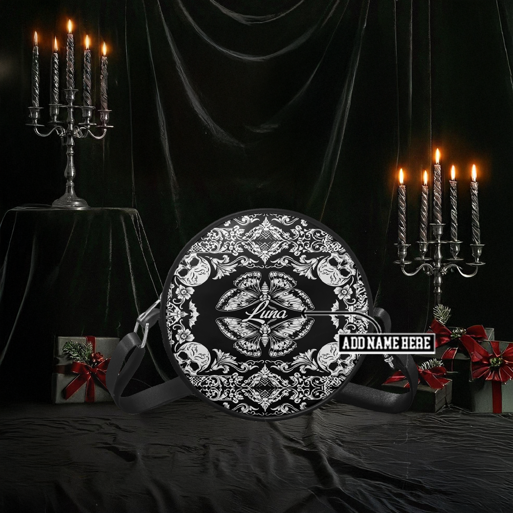 “MOURNWING” Personalized Circle Crossbody Bag Deal