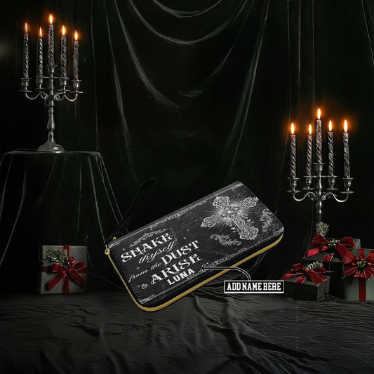 “ASHVEIL” Personalized Leather Wallet Deal