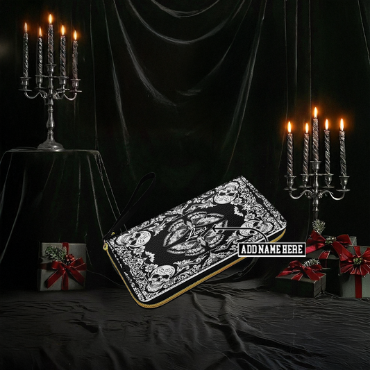 “MOURNWING” Personalized Leather Wallet Deal