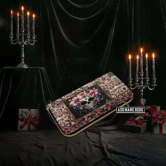 “ROSETHORN” Personalized Leather Wallet Deal