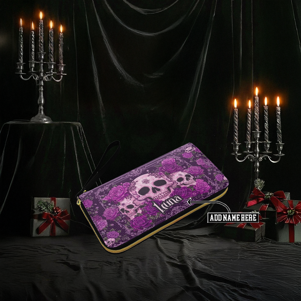 “PLUMTHORN” Personalized Leather Wallet Deal