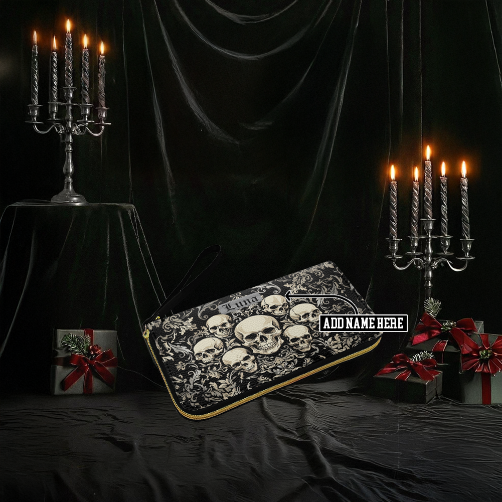 “GRAVEMARK” Personalized Leather Wallet Deal