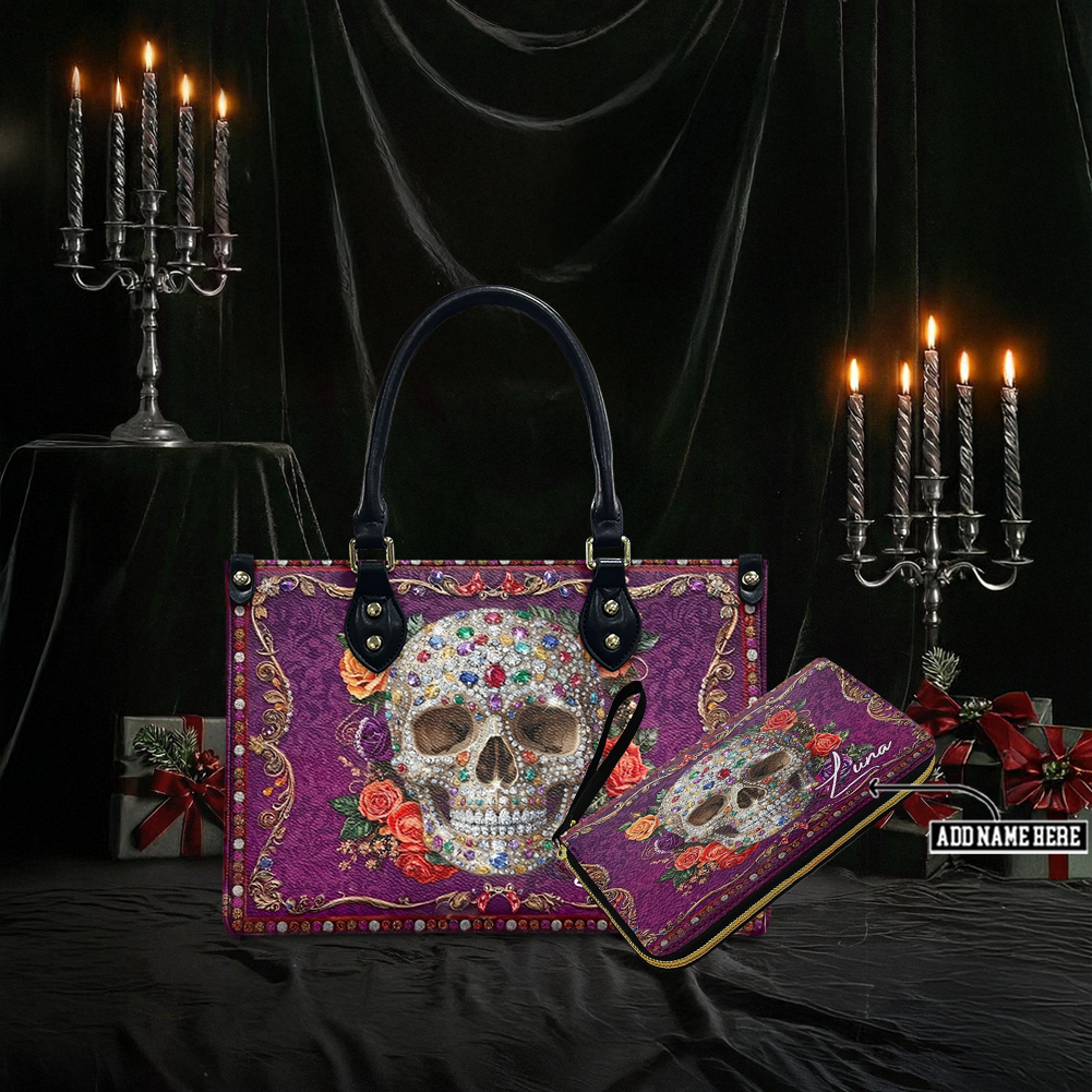 “CATRISSE” Personalized Leather Handbag & Wallet Deal