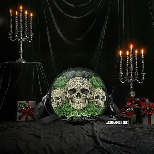 “CRIMSON IVY” Personalized Circle Crossbody Bag Deal