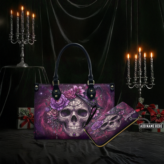 “NOXARIA” Personalized Leather Handbag & Wallet Deal